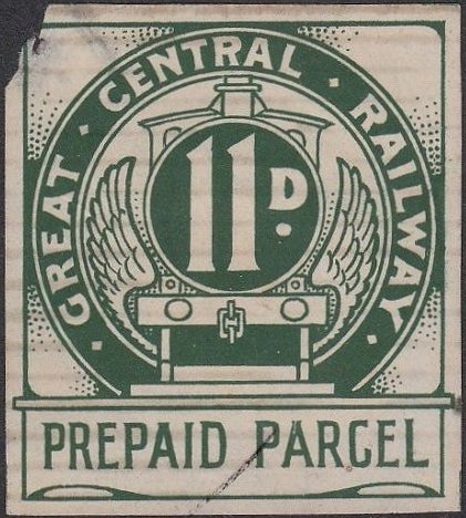 Great Central Railway Parcel Post Locomotive 1st Issue Essay of the 11d